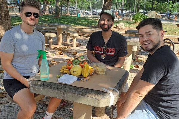 Brazilian BBQ Cooking & Drinks Class + Patio Party in Copacabana