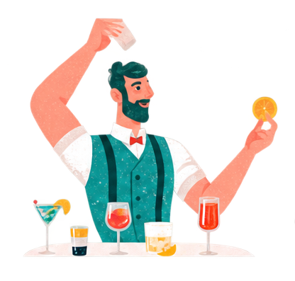 Prepare traditional drinks like a pro.