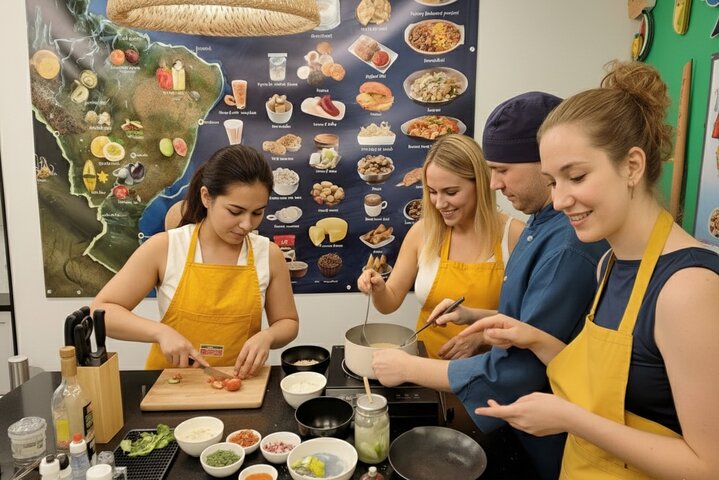 3h Cooking Class in Belo Horizonte: 8 Recipes & Bottomless Drinks